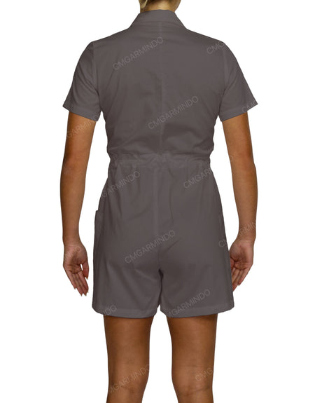 Short Sleeve Mini Playsuit