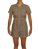Short Sleeve Mini Playsuit