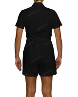 Short Sleeve Mini Playsuit