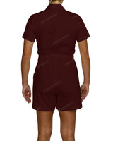 Short Sleeve Mini Playsuit