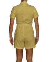 Short Sleeve Mini Playsuit