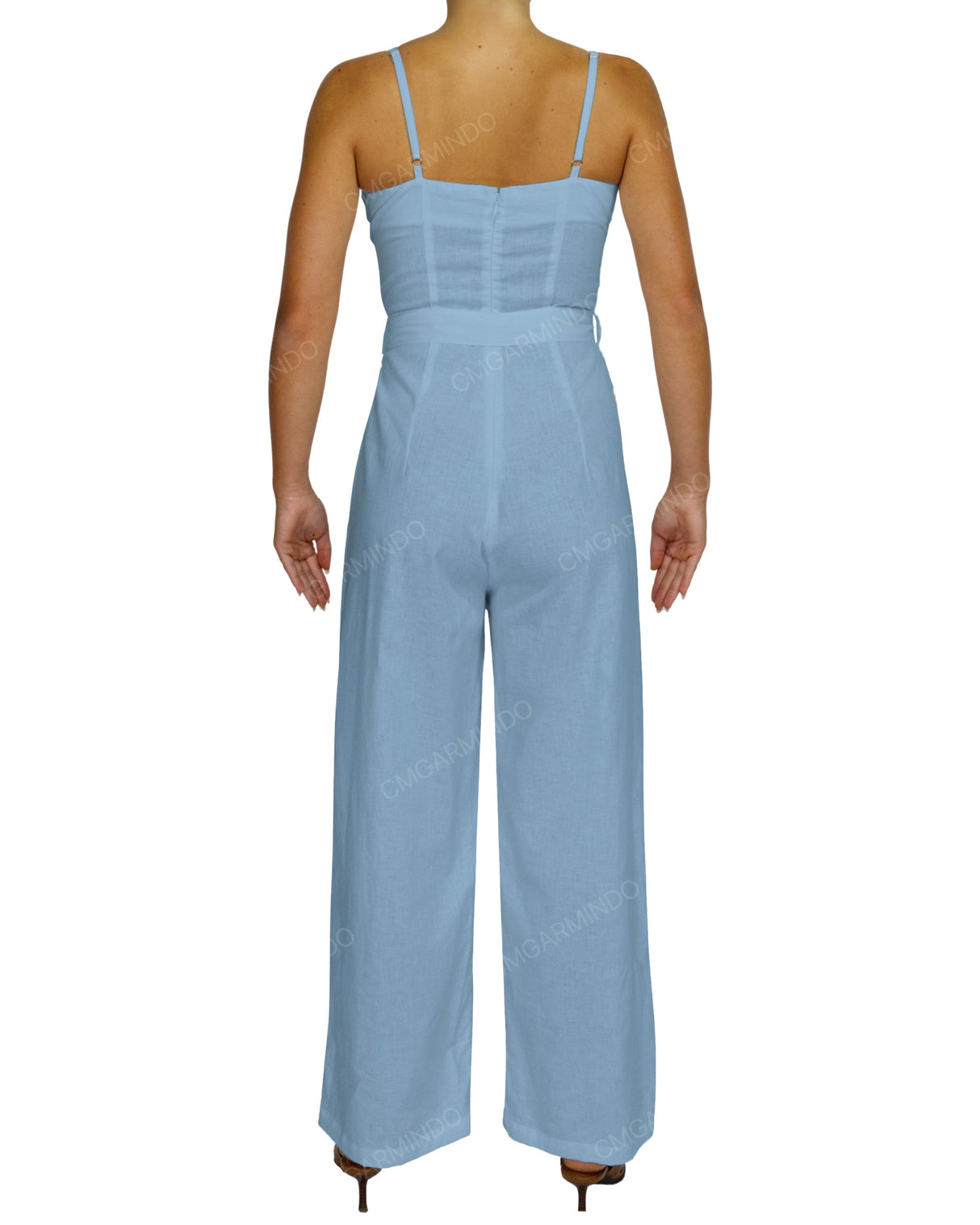 Straight Top Jumpsuit