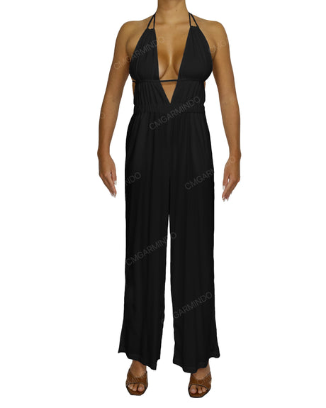Halter Tie Jumpsuit