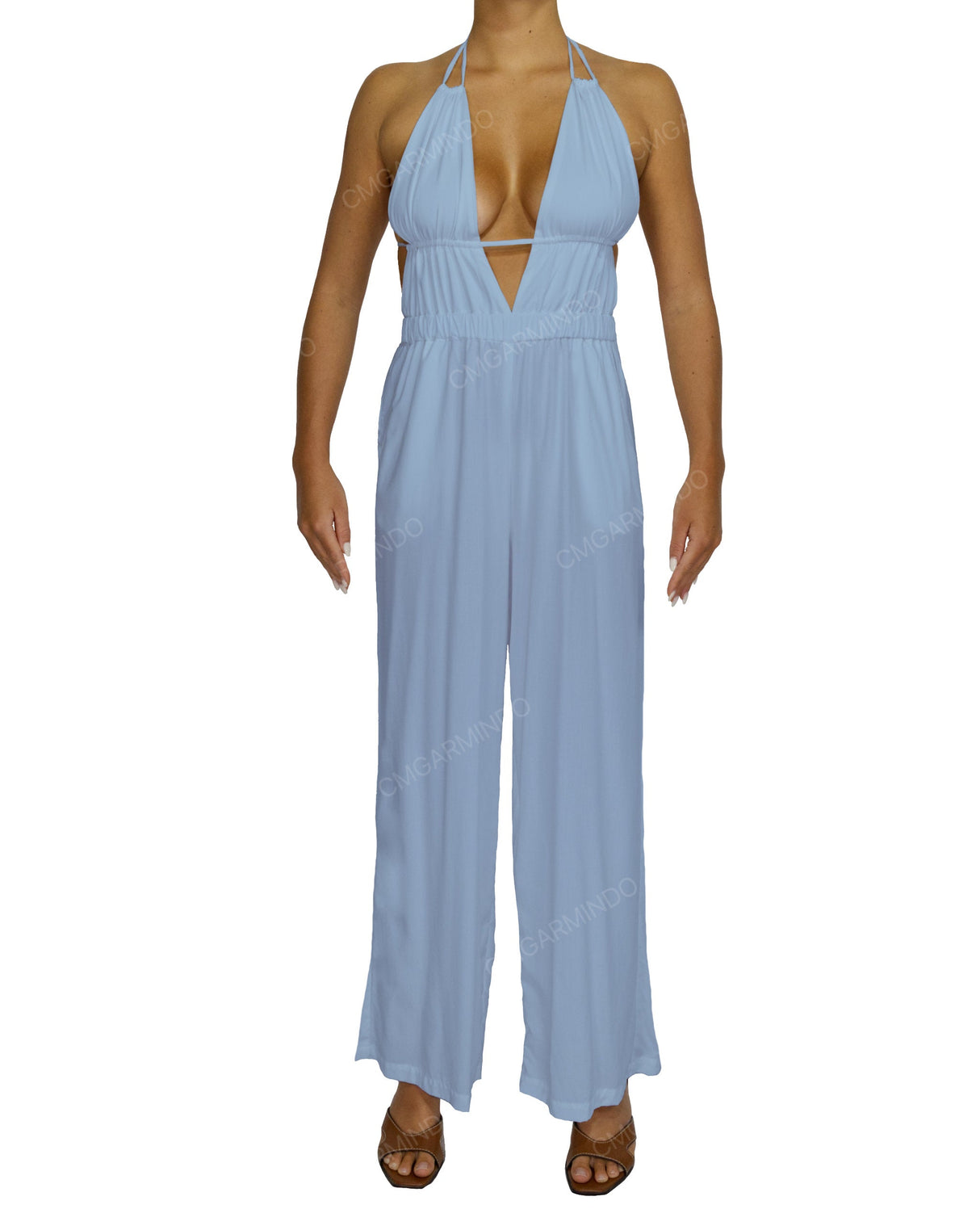 Halter Tie Jumpsuit