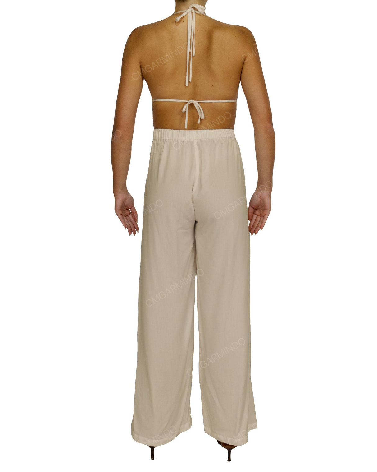 Halter Tie Jumpsuit