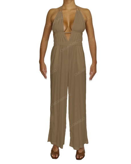 Halter Tie Jumpsuit