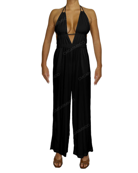 Halter Tie Jumpsuit