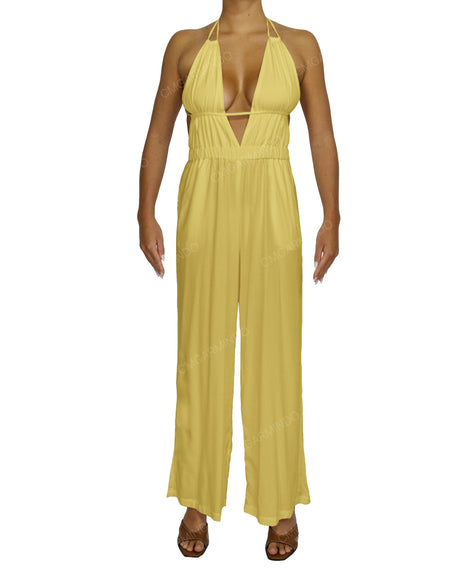 Halter Tie Jumpsuit