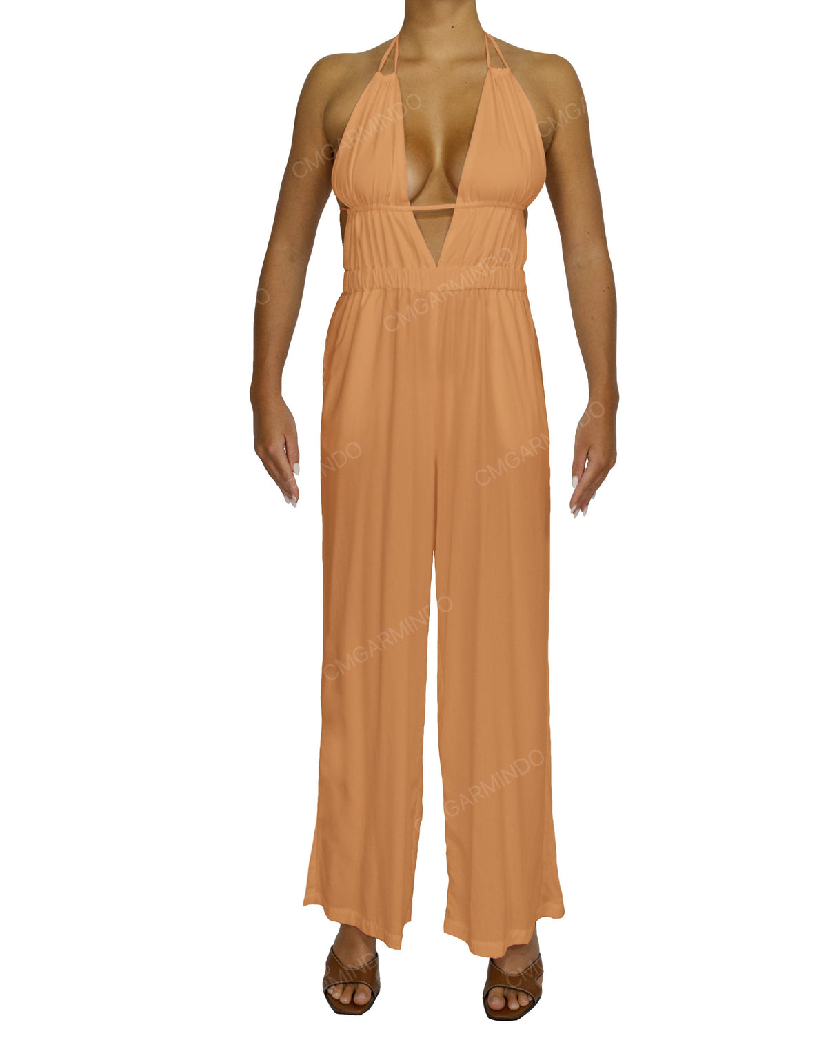 Halter Tie Jumpsuit