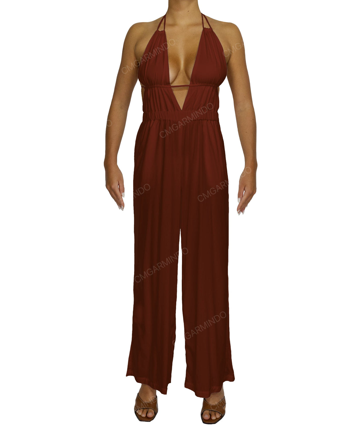 Halter Tie Jumpsuit