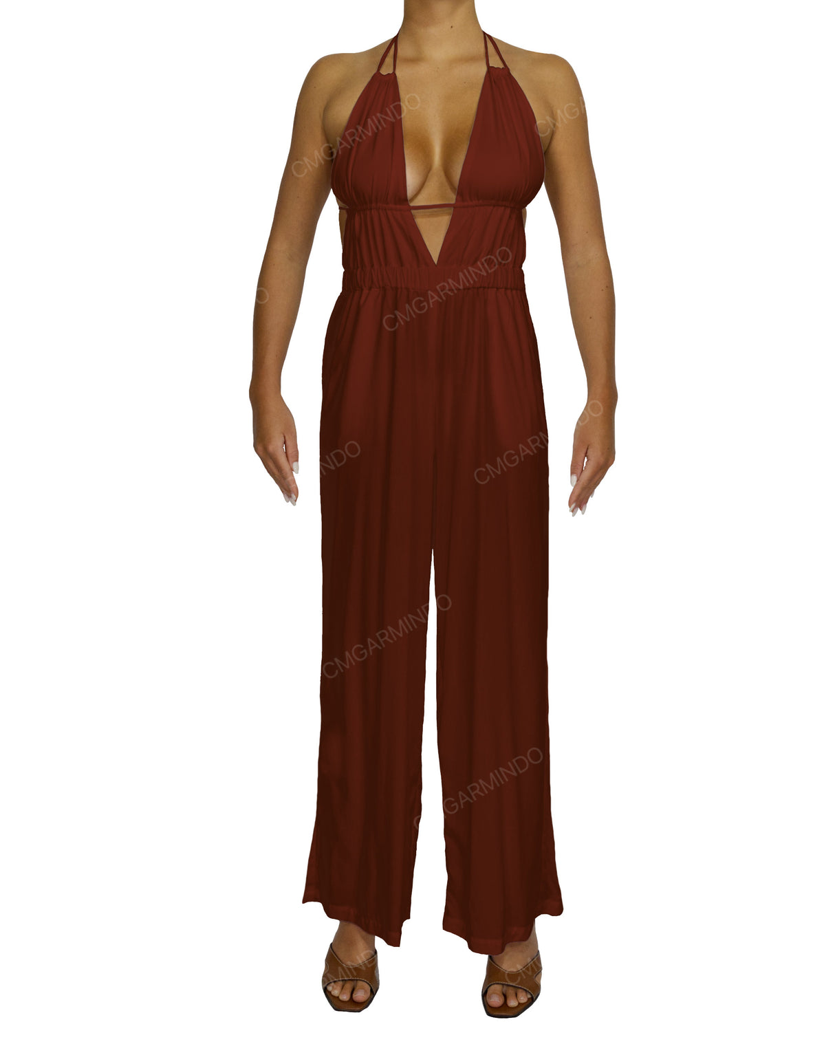 Straight Top Jumpsuit