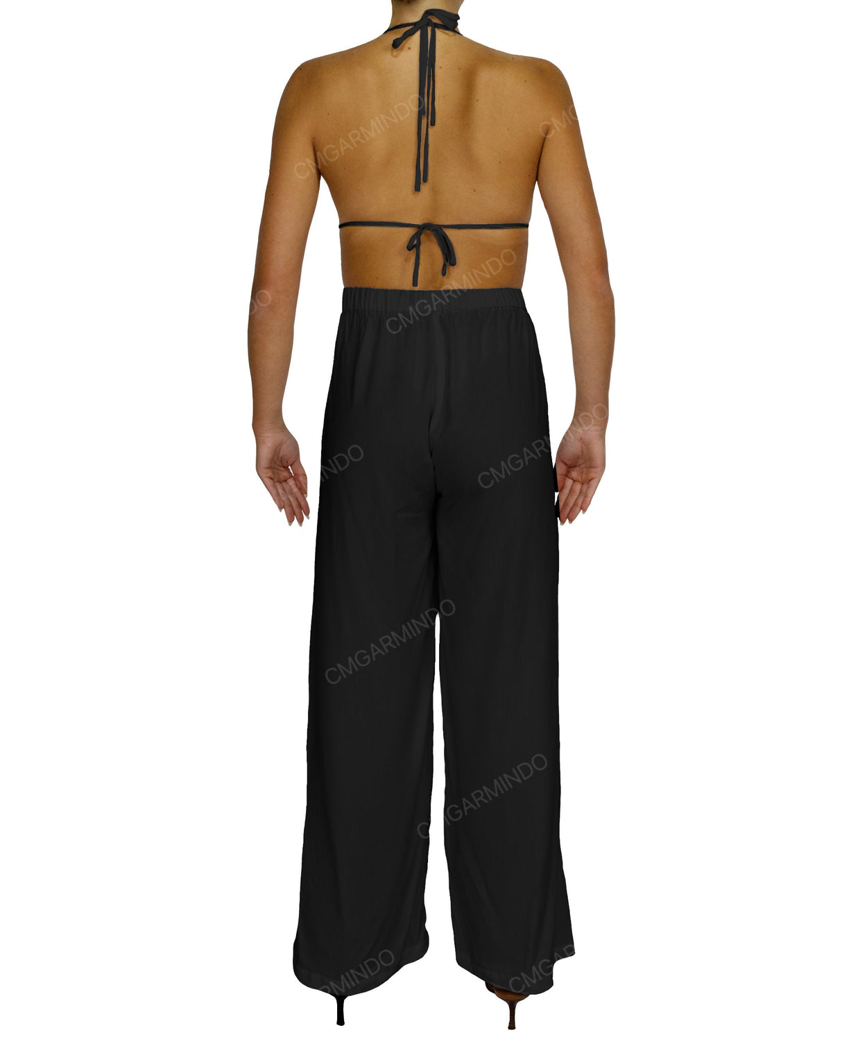 Halter Tie Jumpsuit