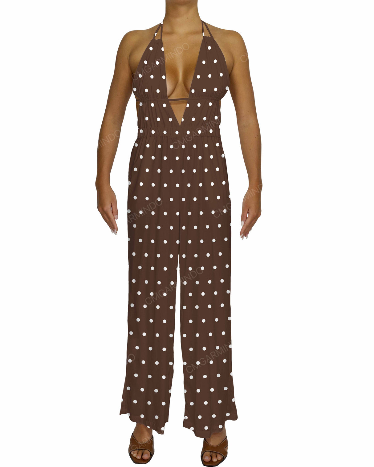 Halter Tie Jumpsuit