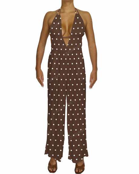 Halter Tie Jumpsuit