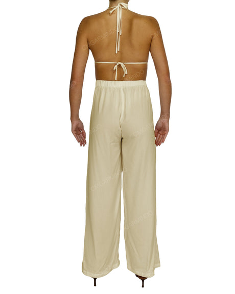 Halter Tie Jumpsuit