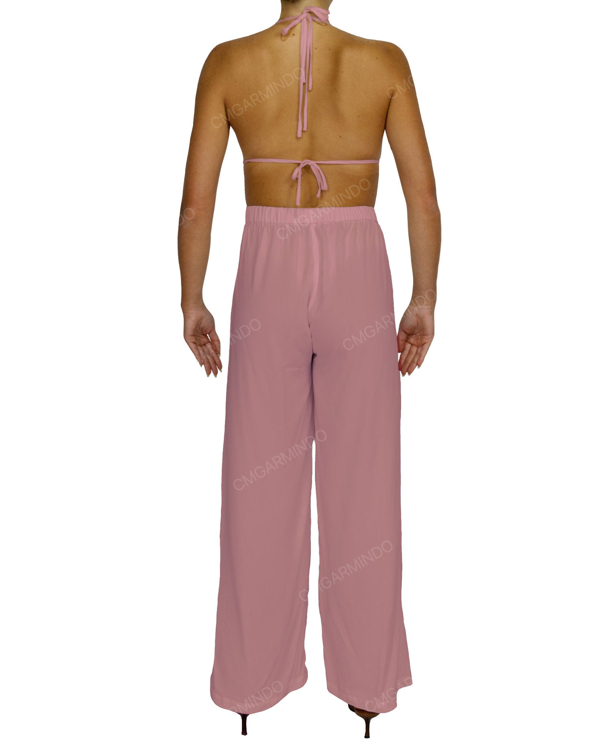 Halter Tie Jumpsuit