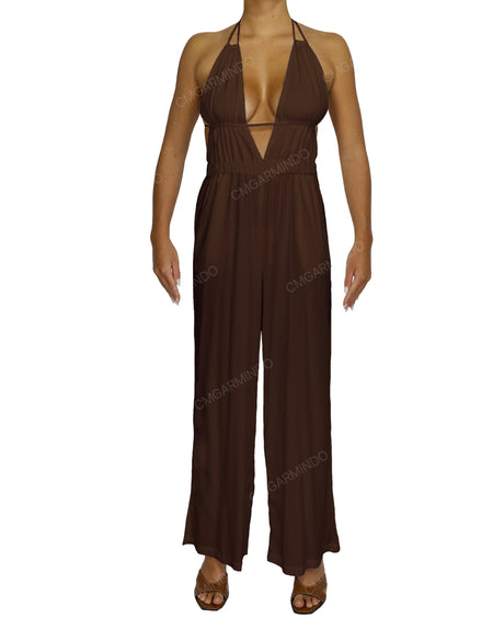 Halter Tie Jumpsuit