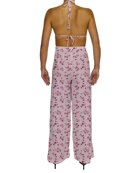 Halter Tie Jumpsuit