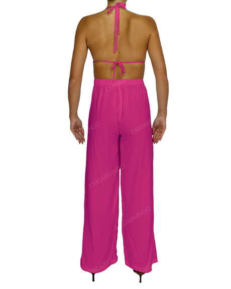Halter Tie Jumpsuit