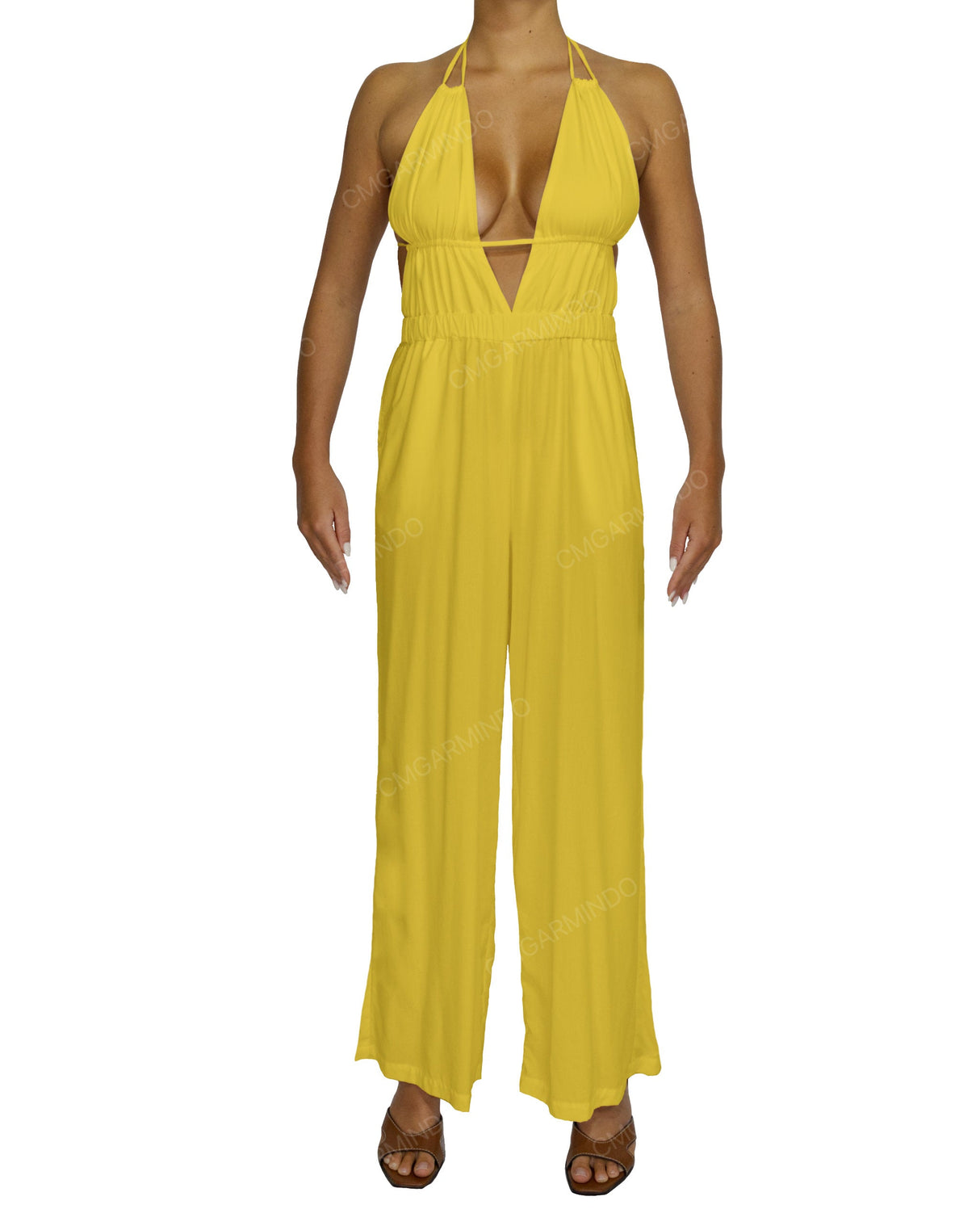 Halter Tie Jumpsuit