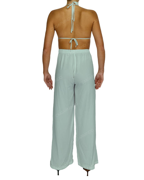 Halter Tie Jumpsuit