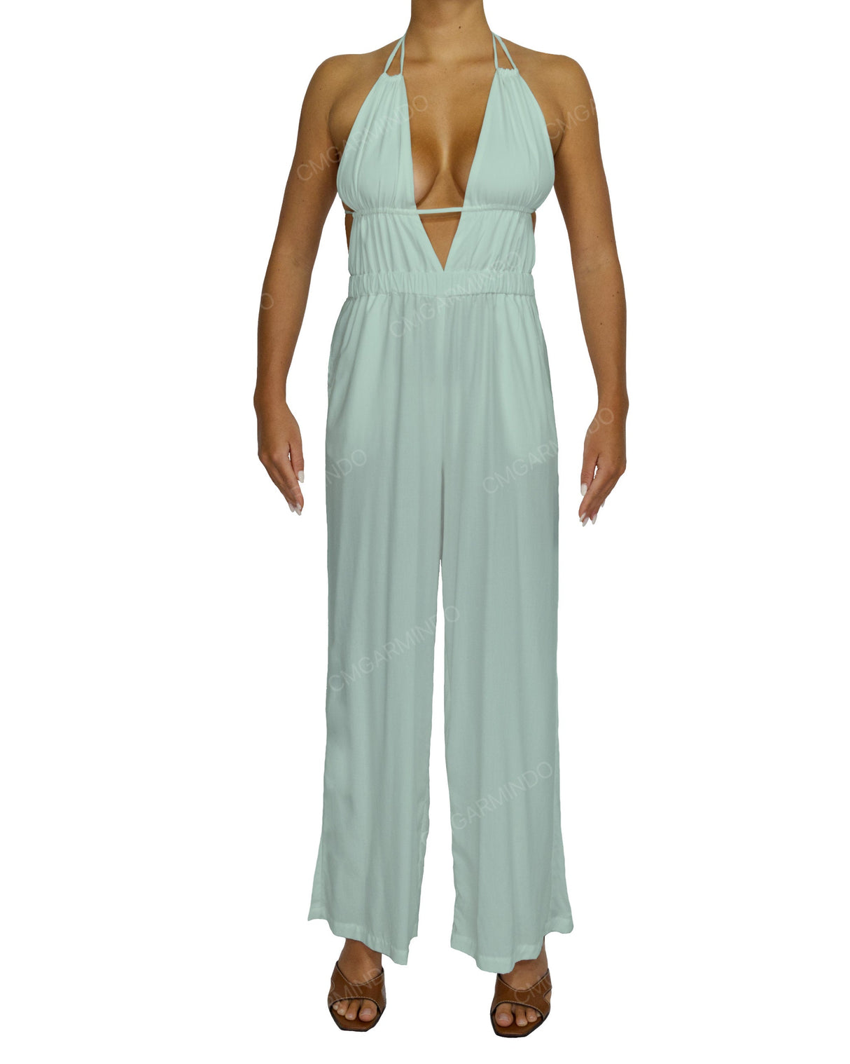 Halter Tie Jumpsuit