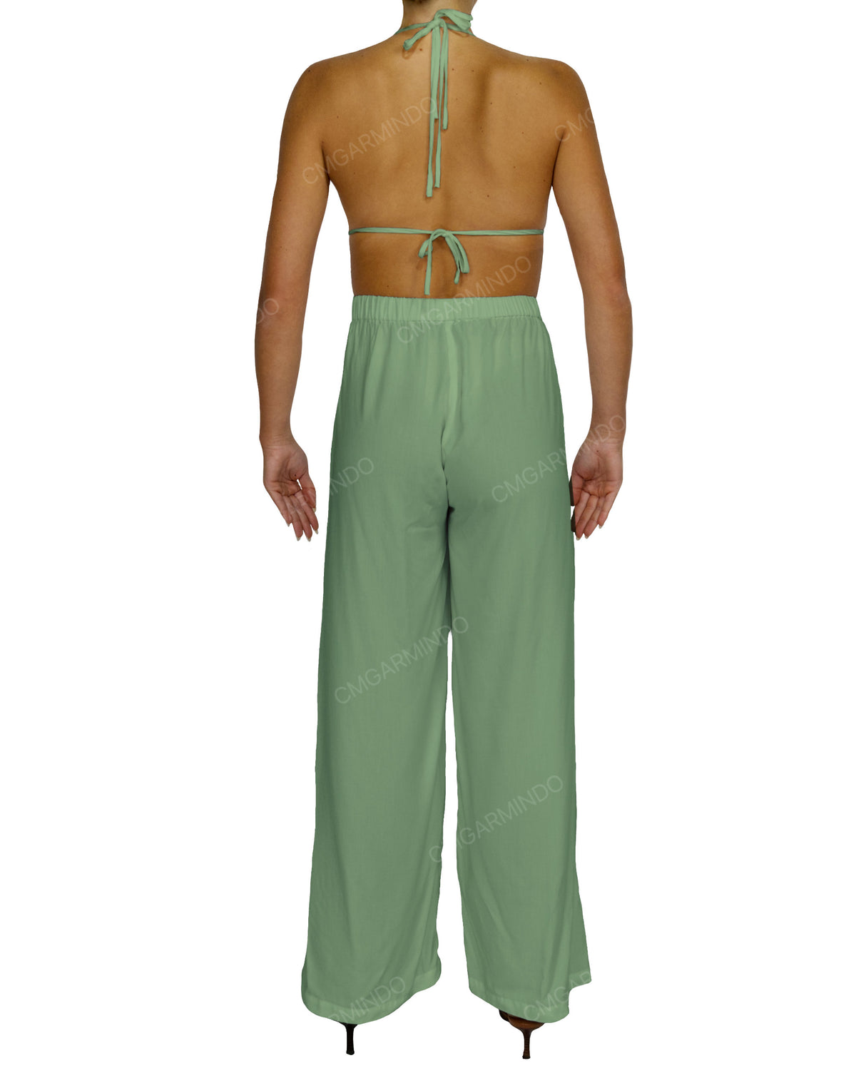 Halter Tie Jumpsuit