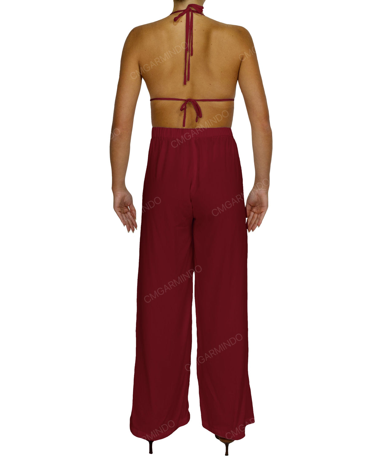 Halter Tie Jumpsuit