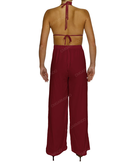 Halter Tie Jumpsuit