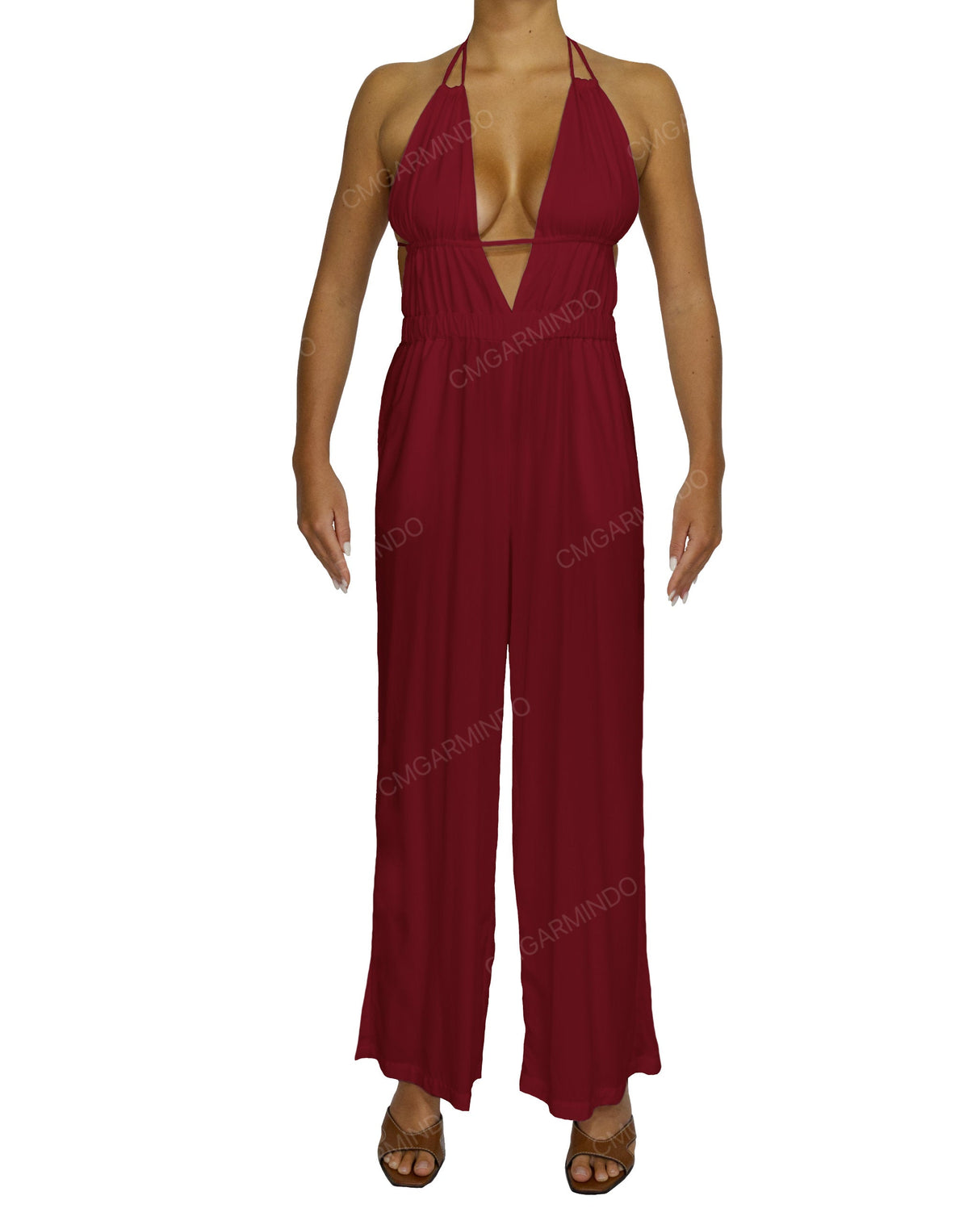 Halter Tie Jumpsuit