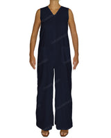 Sleeveless V-Neck Jumpsuit