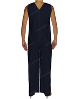 Sleeveless V-Neck Jumpsuit