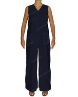 Sleeveless V-Neck Jumpsuit