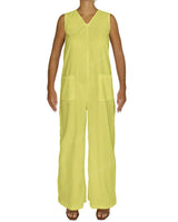 Sleeveless V-Neck Jumpsuit