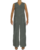 Sleeveless V-Neck Jumpsuit