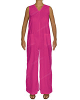 Sleeveless V-Neck Jumpsuit