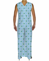 Sleeveless V-Neck Jumpsuit