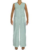 Sleeveless V-Neck Jumpsuit