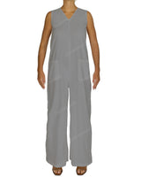 Sleeveless V-Neck Jumpsuit