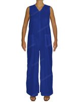 Sleeveless V-Neck Jumpsuit