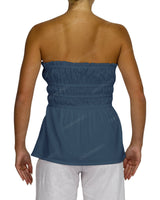 Shirred Peplum Top