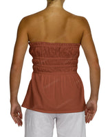 Shirred Peplum Top