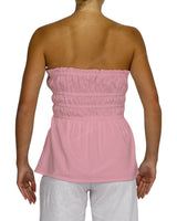 Shirred Peplum Top