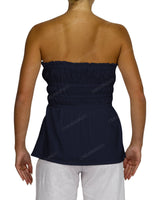 Shirred Peplum Top