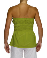 Shirred Peplum Top