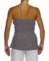Shirred Peplum Top