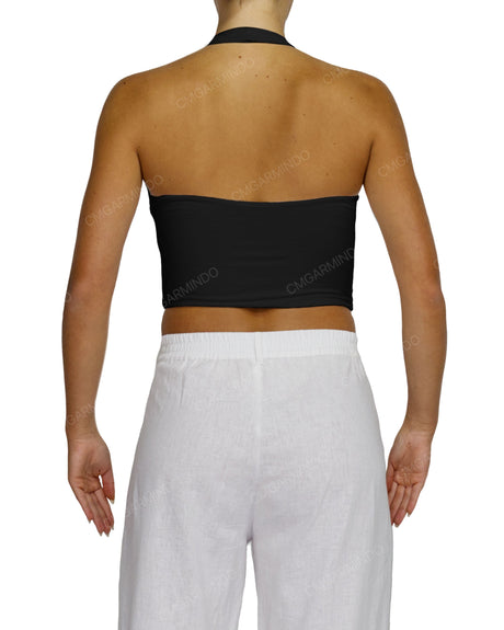 Square Neck Halter Top
