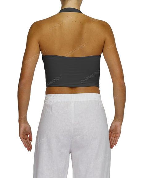 Square Neck Halter Top