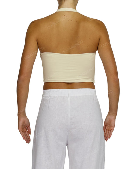 Square Neck Halter Top