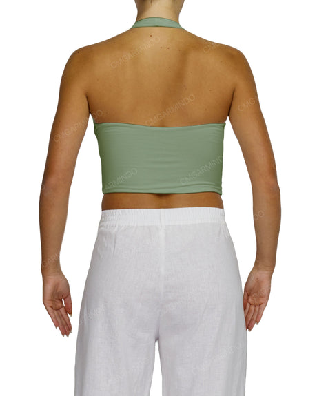 Square Neck Halter Top